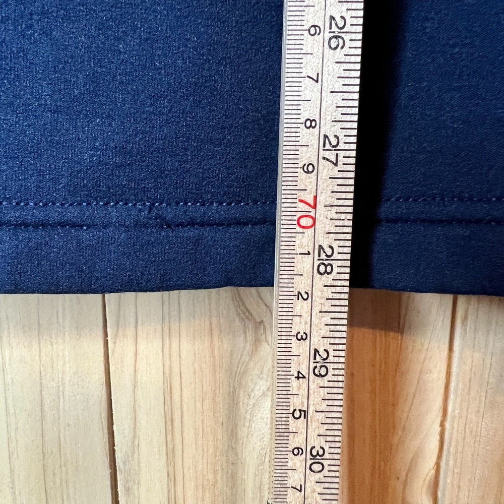 Polo Sport Ralph Lauren Navy Blue Quarter Zip Pullover Sweater USA L Stripe Trim - Picture 6 of 9